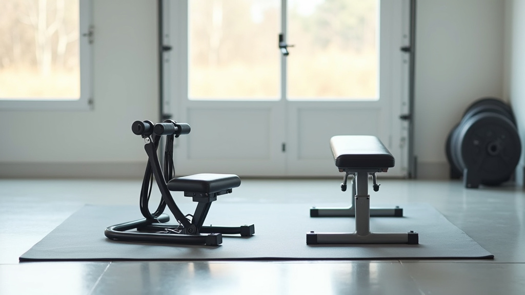 Cage à squat dans une pièce de musculation à domicile