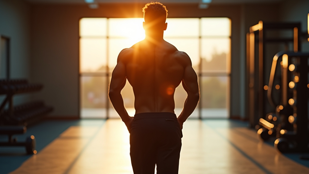 Illustration schématique des quatre piliers de la prise de masse musculaire